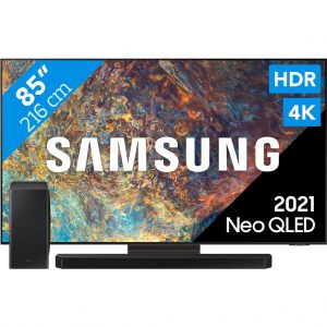 Samsung Neo QLED 85QN90A (2021) + Soundbar