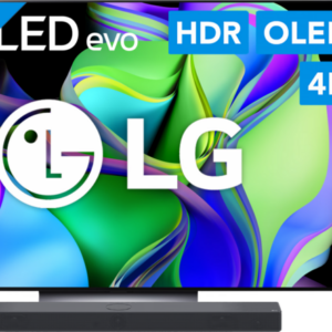 LG OLED65C34LA (2023) + Soundbar