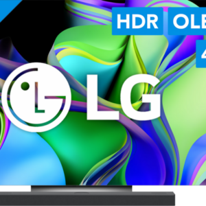 LG OLED77C34LA (2023) + Soundbar