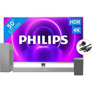 Philips 50PUS8505 + Soundbar + Wifi speaker + HDMI kabel