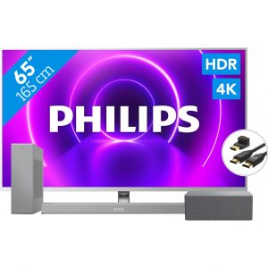 Philips 65PUS8505 + Soundbar + Wifi speaker + HDMI kabel