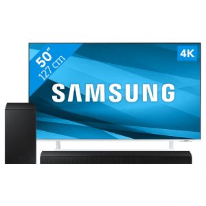 Samsung Crystal UHD 50AU9080 (2021) + Soundbar