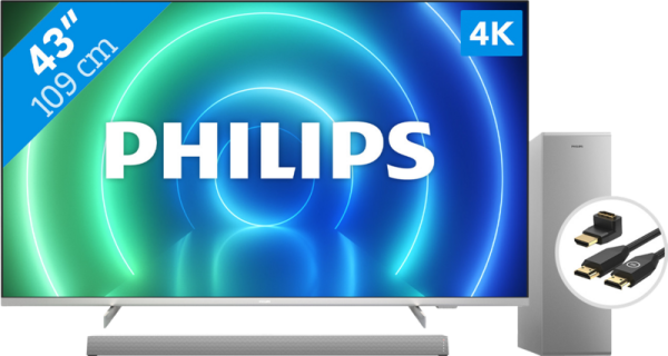 Philips 43PUS7556 + Soundbar + Hdmi kabel