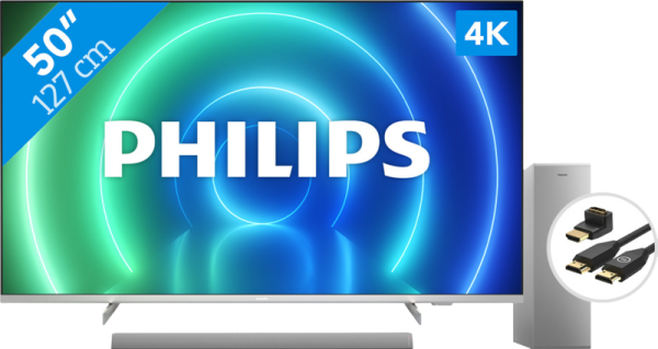 Philips 50PUS7556 + Soundbar + Hdmi kabel