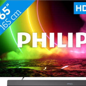 Philips 65OLED806 - Ambilight + Soundbar + Hdmi kabel