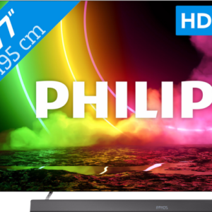 Philips 77OLED806 - Ambilight + Soundbar + Hdmi kabel