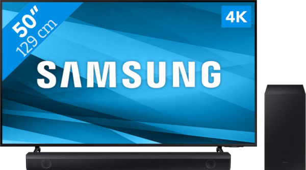 Samsung Crystal UHD 50BU8000 (2022) + Soundbar