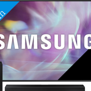 Samsung QLED 75Q64A + Soundbar