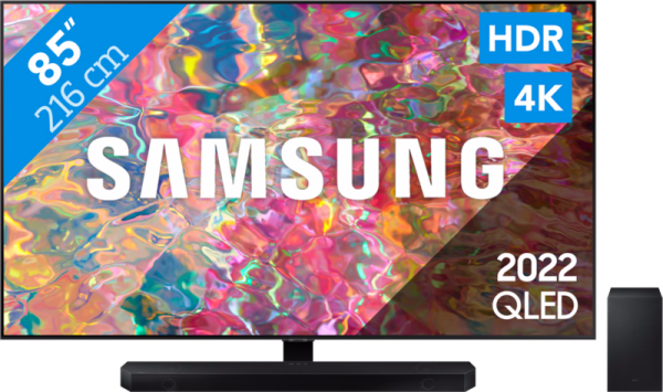 Samsung QLED 85Q80B (2022) + Soundbar
