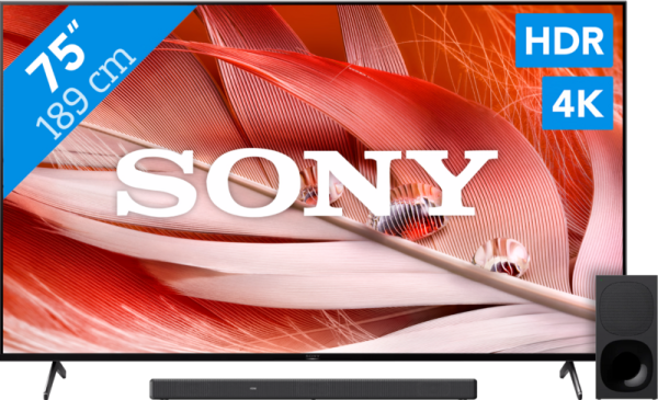 Sony Bravia XR-75X90J + Soundbar