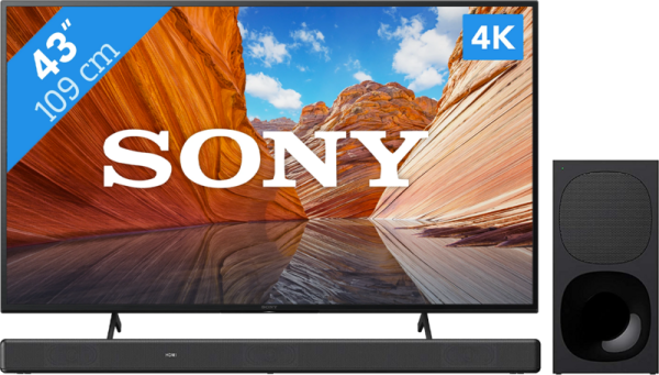 Sony KD-43X80J + Soundbar