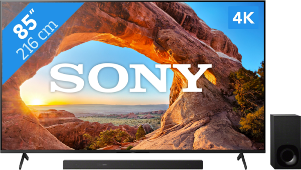 Sony KD-85X85J (2021) + Soundbar