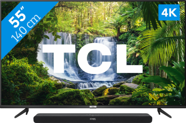TCL 55P615 (2022) + Soundbar