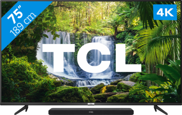 TCL 75P615 (2022) + Soundbar