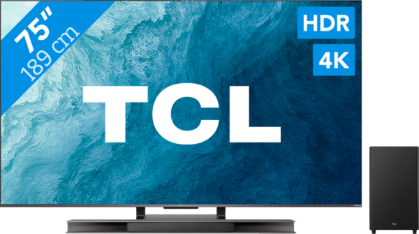 TCL QLED 75C731 (2022) + Soundbar