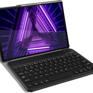 Just in Case Lenovo Tab M10 Plus Premium Toetsenbord Hoes Zwart QWERTY