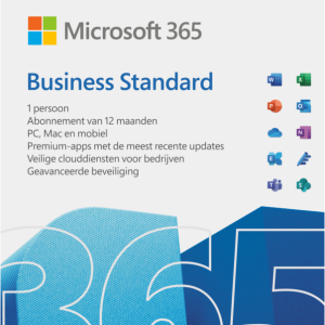 Microsoft 365 Business Standard NL 1 jaar Abonnement