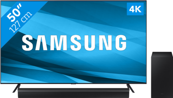 Samsung Crystal UHD 50TU7020 (2020) + Soundbar