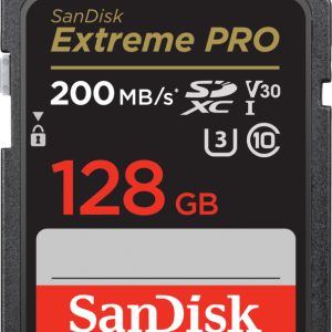 SanDisk SDXC Extreme Pro 128GB 200mb/s