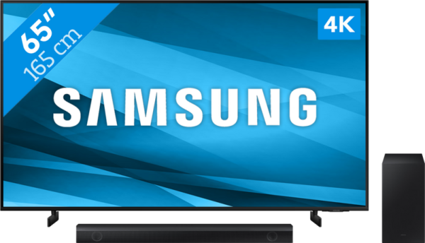 Samsung Crystal UHD 65AU8000 + Soundbar