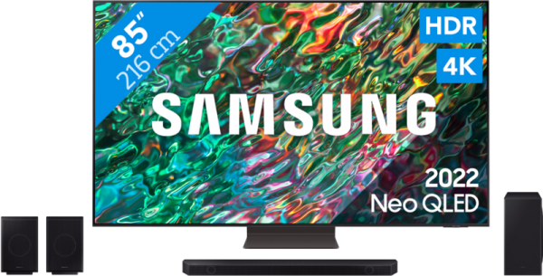 Samsung Neo QLED 85QN90B (2022) + Soundbar
