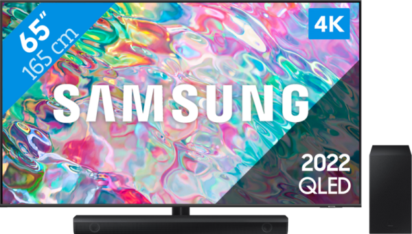 Samsung QLED 65Q74B (2022) + Soundbar