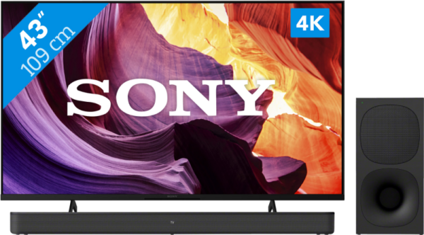 Sony KD-43X80K (2022) + Soundbar
