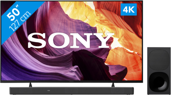 Sony KD-50X80K (2022) + Soundbar