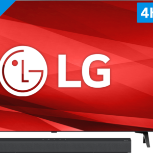 LG 43UQ80006LB (2022) + Soundbar