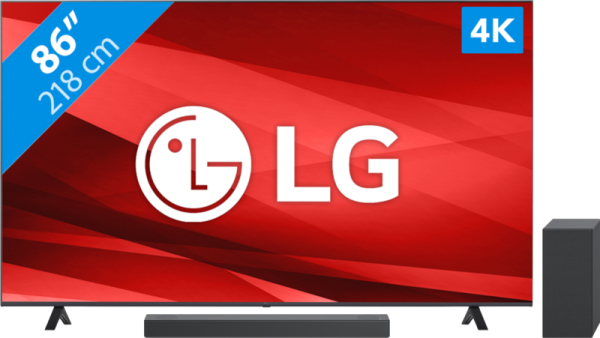 LG 86UQ80006LB (2022) + Soundbar