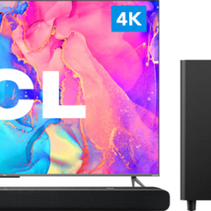 TCL QLED 43C635 (2022) + Soundbar + Hdmi kabel