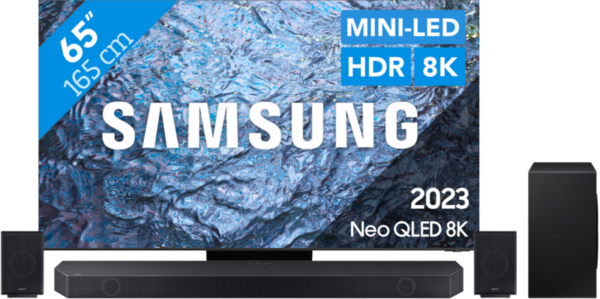 Samsung Neo QLED 8K 65QN900C (2023) + Soundbar