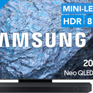 Samsung Neo QLED 8K 75QN900C (2023) + Soundbar