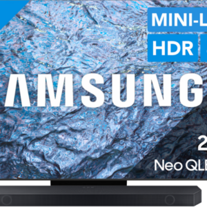 Samsung Neo QLED 8K 85QN900C (2023) + Soundbar