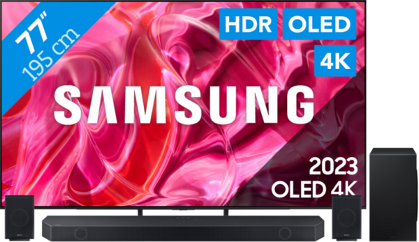 Samsung QD OLED 77S90C (2023) + Soundbar