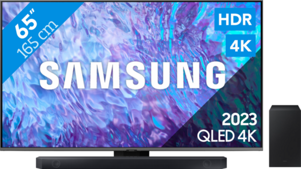 Samsung QLED 65Q80C (2023) + Soundbar