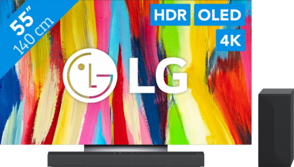 LG OLED55C24LA + Soundbar