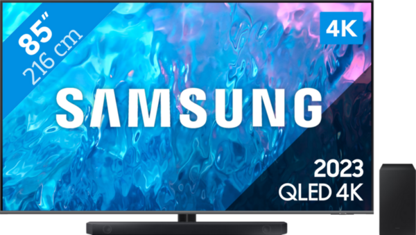 Samsung QLED 85Q70C (2023) + soundbar