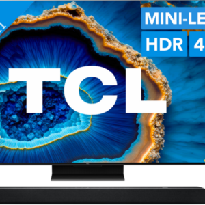TCL QD Mini-LED 55C803 (2023) + Soundbar