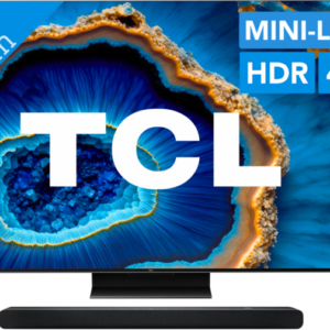 TCL QLED 75C803 (2023) + Soundbar