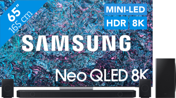 Samsung Neo QLED 8K 65QN900D (2024) + Soundbar