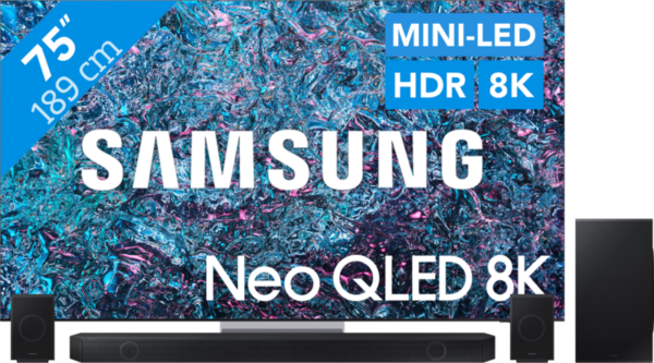 Samsung Neo QLED 8K 75QN900D (2024) + Soundbar