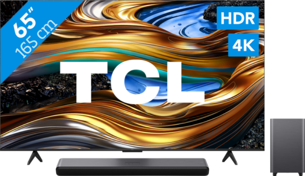 TCL 4K LED 65P71B (2024) + soundbar