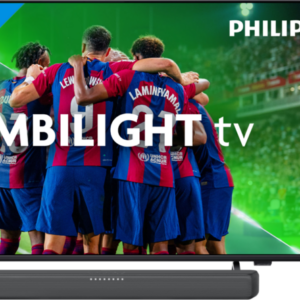 Philips 50PUS8309 - Ambilight (2024) + Soundbar + Hdmi kabel