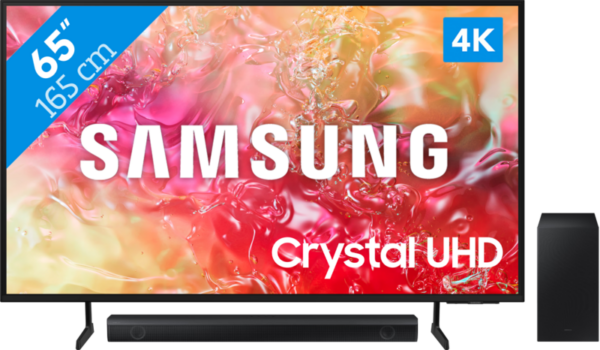 Samsung Crystal UHD 65DU7100 (2024)  + Soundbar