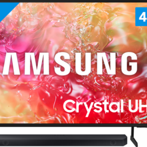 Samsung Crystal UHD 75DU7100 (2024)  + Soundbar