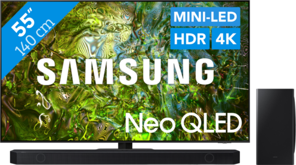 Samsung Neo QLED 4K 55QN90D (2024) + Soundbar