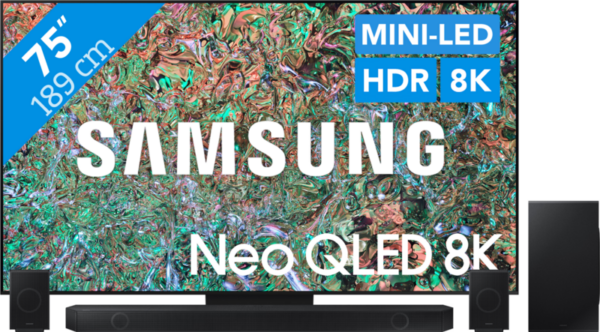 Samsung Neo QLED 8K 75QN800D (2024) + Soundbar