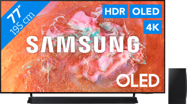 Samsung OLED 4K 77S85D (2024) + Soundbar