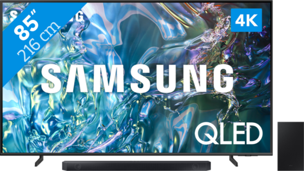 Samsung QLED 4K 85Q60D (2024) + Soundbar